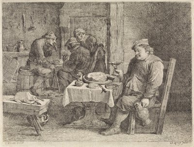 Bondens interiør av Philippe Lambert Joseph Spruyt