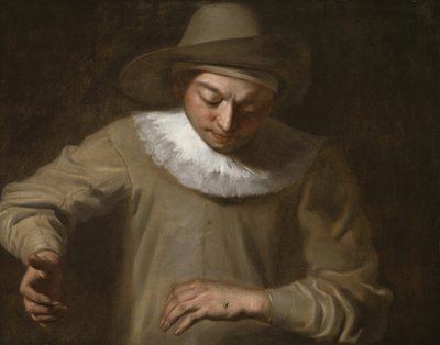 Pierrot Catching a Fly, 174050. av Philippe Mercier.