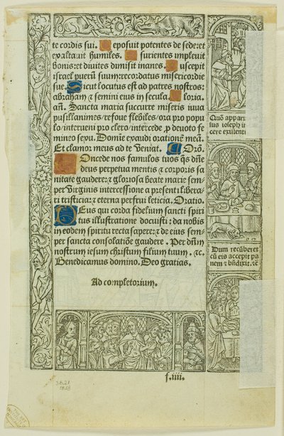 Death of Virgin, fra Time Book av Philippe Pigouchet