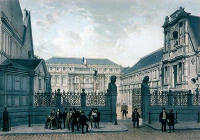 Palace of Fine Arts, Paris av Philippe and Ciceri Eugene (1813 1890) Benoist