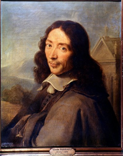 Portrett av Claude Perrault (olje på lerret) av Philippe de (after) Champaigne