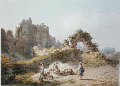 Gate of Carisbrook Castle, fra 