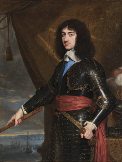 Portrett av kong Charles II av England av Philippe de Champaigne