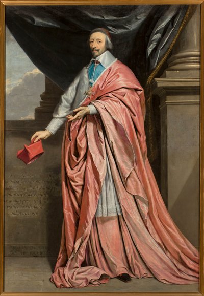 Portrett av kardinal Richelieu av Philippe de Champaigne