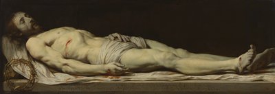 Den døde Kristus på sitt likklede av Philippe de Champaigne