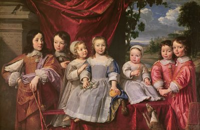 Habert de Montmort-barna, 1649 av Philippe de Champaigne