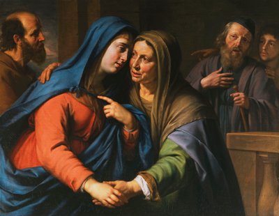 The Visitation, ca. 1643 av Philippe de Champaigne