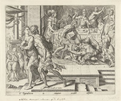 Absaloms hevn Historien om Tamar og Amnon (serietittel) av Philips Galle