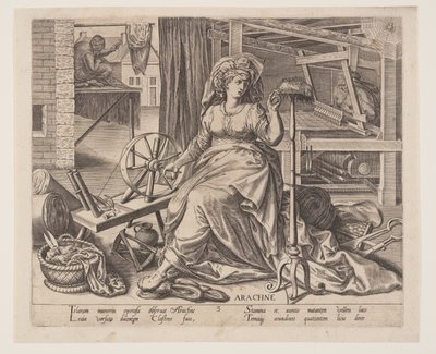 Arachne, fra Okkupasjonene av Philips Galle