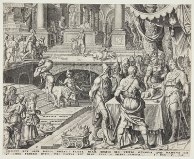 Josias feirer påske av Philips Galle