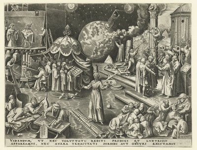måtehold Temperanse (tittel på objekt) De syv dyder (serietittel) av Philips Galle