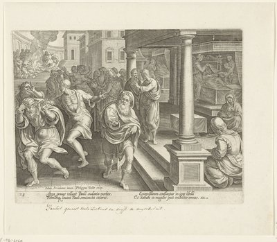 Paulus driver ut demonene i Efesos Apostlenes gjerninger (serietittel) Acta Apostolorum (serietittel) av Philips Galle
