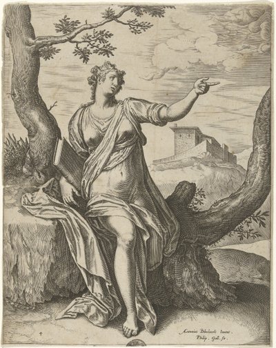 Sibille van Cumae The Sibyl (serietittel) av Philips Galle