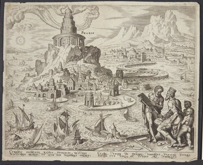 Fyret i Alexandria av Philips Galle