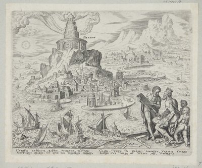 Fyret i Alexandria av Philips Galle