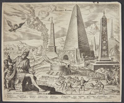 Pyramidene i Egypt av Philips Galle