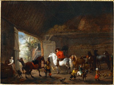  av Philips Wouwermans or Wouwerman