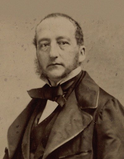 Portrett av pianisten og komponisten Sigismund Thalberg 1812-1871, ca 1860. av Photo studio Nadar.