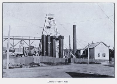 Lansells "180"-gruve (s/hvitt-bilde) av Photographer Australian