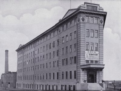 Melbourne: YMCA Building (s/hvitt bilde) av Photographer Australian