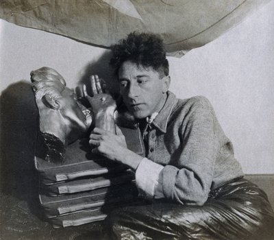 Portrett av Jean Cocteau av Photographer French