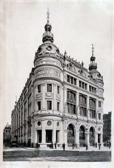 Printemps varehus i Paris. av Photographer French