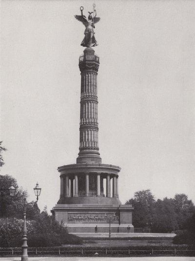 Die Siegessaule (s/hvitt bilde) av Photographer German