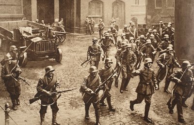 Kamp på hjemmefronten av Photographer German