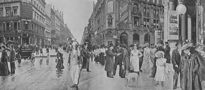 Friedrichstrasse, An Der Passage (s/hvitt bilde) av Photographer German