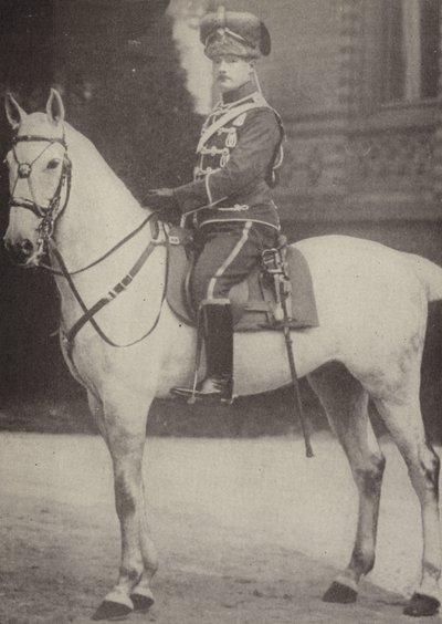 Gustav Krupp von Bohlen, ektemann til Berthe Krupp, eier av Krupps industriimperium (s/hv-bilde) av Photographer German
