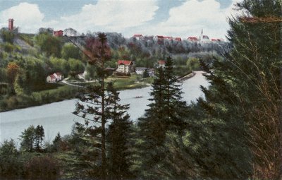Isar-dalen nær Pullach (bilde) av Photographer German