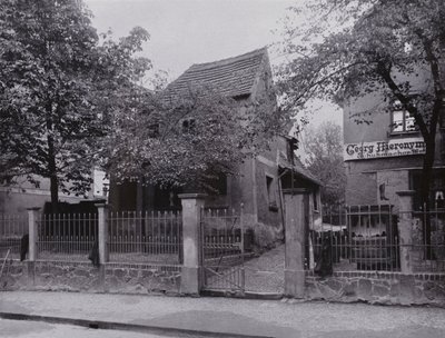 Leipzig: Schillerhaus i Gohlis (s/hvitt bilde) av Photographer German