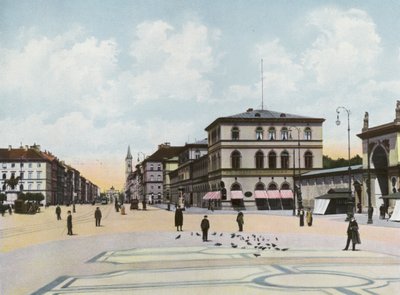 München/München: Odeonsplatz U Ludwigstrasse (bilde) av Photographer German