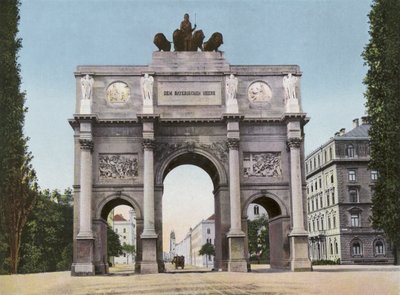 München/München: Siegestor (bilde) av Photographer German