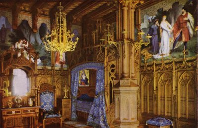 Neuschwanstein Castle: soverom (bilde) av Photographer German