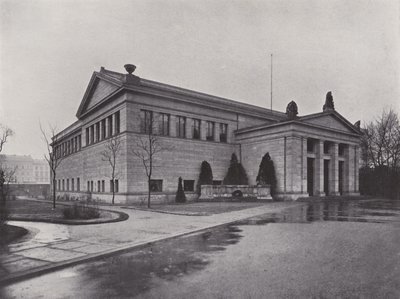Pergamon-museet (s/hvitt bilde) av Photographer German