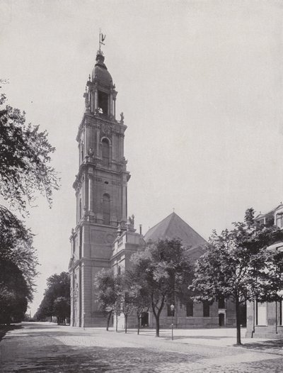 Potsdam, Garnisonkirche (s/hvitt bilde) av Photographer German