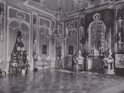 Potsdam, New Palace, Japanese Salon (s/hv-bilde) av Photographer German