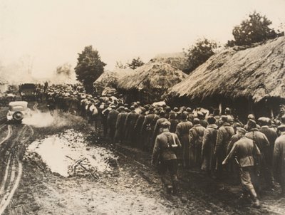 Russiske fanger nær Kiev av Photographer German