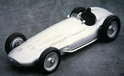 3 liters Mercedes Benz Grand Prix-modell av Photographer German