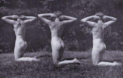 The Body Beautiful, Physical Culture for Women (s/hv-bilde) av Photographer German