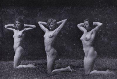 The Body Beautiful, Physical Culture for Women (s/hv-bilde) av Photographer German