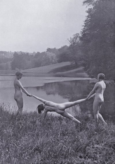 The Body Beautiful, Physical Culture for Women (s/hv-bilde) av Photographer German