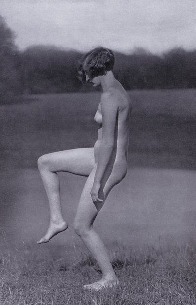 The Body Beautiful, Physical Culture for Women (s/hv-bilde) av Photographer German