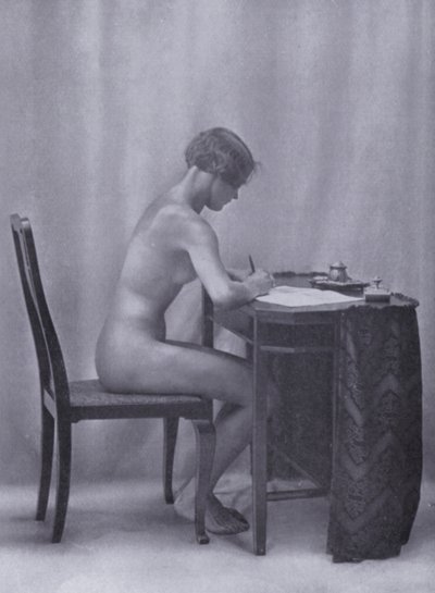 The Body Beautiful, Physical Culture for Women (s/hvitt-bilde) av Photographer German