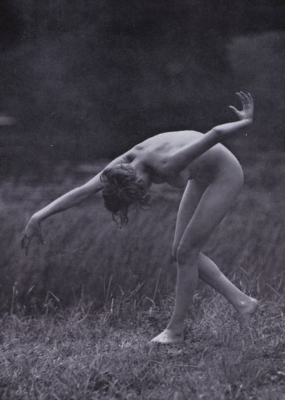The Body Beautiful, Physical Culture for Women (s/hvitt-bilde) av Photographer German