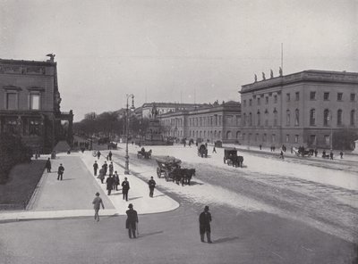 Unter Den Linden (s/hvitt bilde) av Photographer German