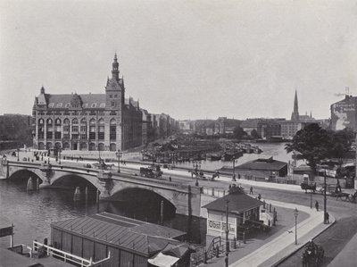 Waisenbrucke (s/hvitt bilde) av Photographer German