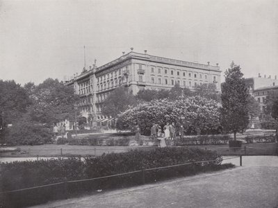 Wilhelms-Platz (s/hvitt bilde) av Photographer German