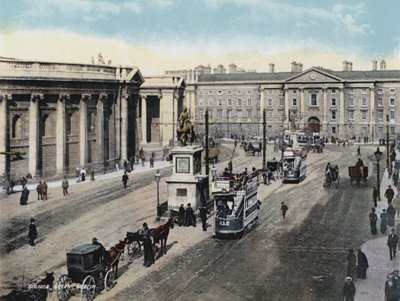 College Green, Dublin (fargebilde) av Photographer Irish